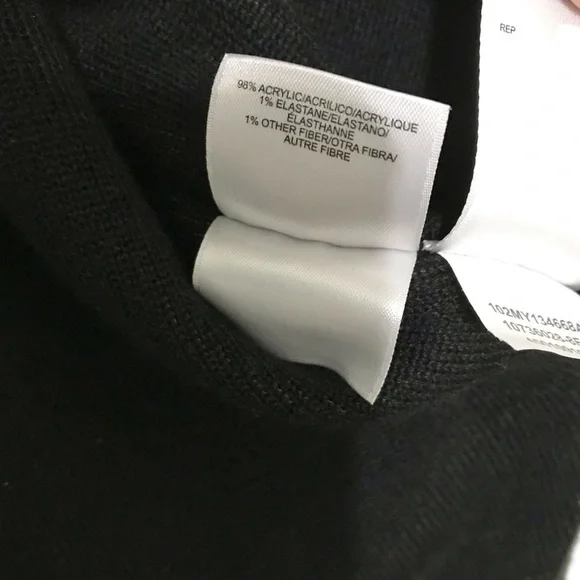 Anne Klein Color Block Zip Front Cape Size Large - Picture 8 of 11